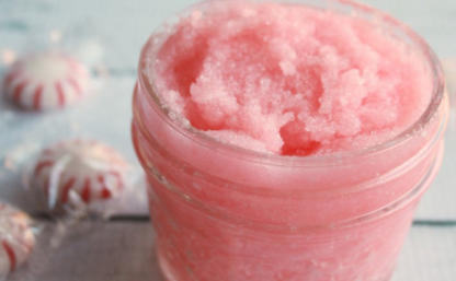 12oz. Peppermint Silk Body Scrub